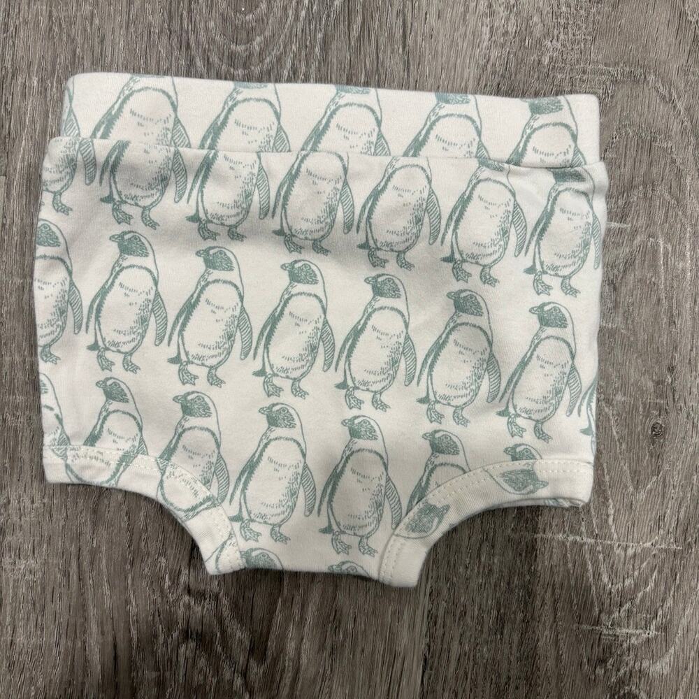 Kate Quinn Organic Cotton Penguin Bloomers 6-12 months